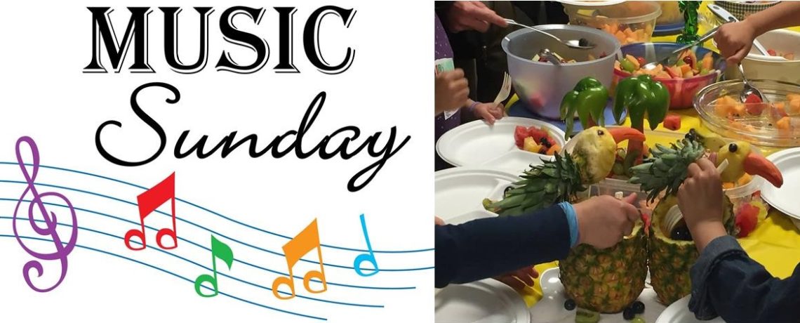 Music Sunday and Lutheran Luau – Sunday, May 22nd