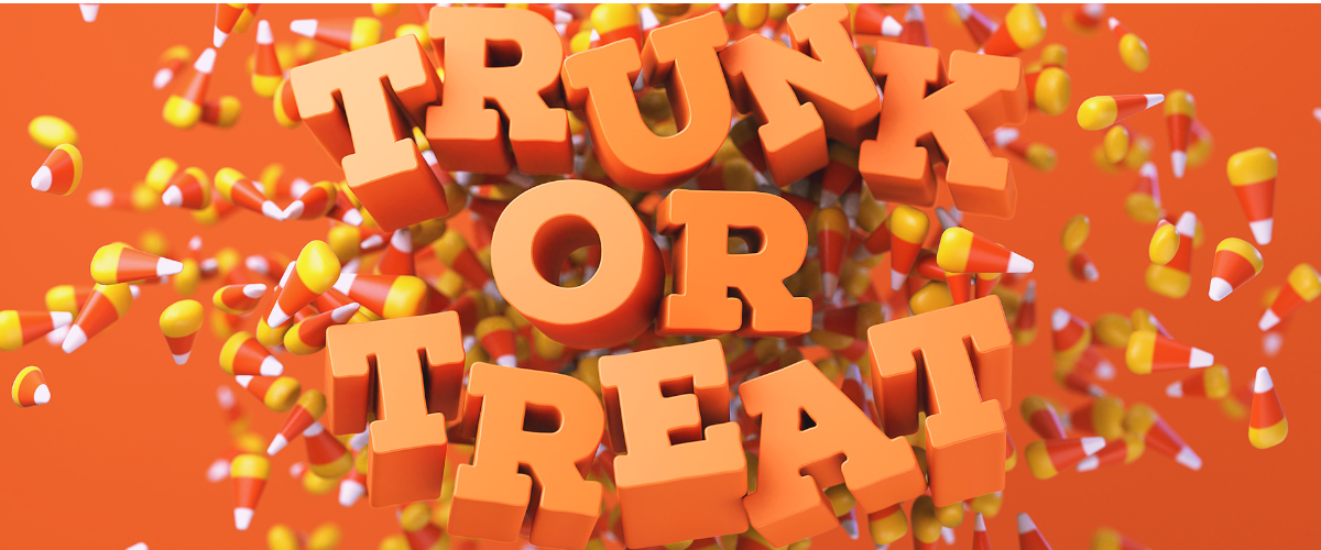 Trunk or Treat: Saturday, October 26 from 10:30-Noon